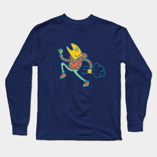 Runner Trout Long Sleeve T-Shirt by Good Gander